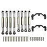 WPL - B1 B-1 B14 B-14 B24 B-24 C14 C24 - 1/16 RC auto onderdelen - metalen trekstang / stuur trekstang servo / basisR/C Auto