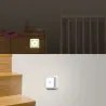 LED lamp - with PIR motion sensor - for wall / furniture / stairs - 2 pieces