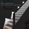 Lampa LED - z czujnikiem ruchu PIR - na ścianę / meble / schody - 2 sztukiKinkiety