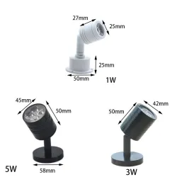 Moderne LED wandlamp - draaibaar - 1 / 3 / 5 koppenWandlampen
