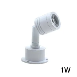 Nowoczesna lampa ścienna LED - obrotowa - 1 / 3 / 5 głowicKinkiety