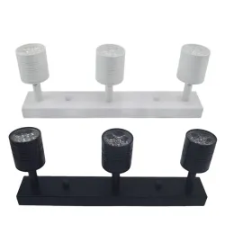 Modern LED wall lamp - rotatable - 1 / 3 / 5 heads