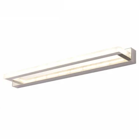 Nowoczesne oświetlenie lustra łazienkowego - LED - lampa ze stali nierdzewnej - 9W - 42cmKinkiety