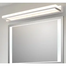 Nowoczesne oświetlenie lustra łazienkowego - LED - lampa ze stali nierdzewnej - 9W - 42cmKinkiety
