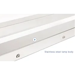 Nowoczesne oświetlenie lustra łazienkowego - LED - lampa ze stali nierdzewnej - 9W - 42cmKinkiety