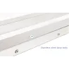 Nowoczesne oświetlenie lustra łazienkowego - LED - lampa ze stali nierdzewnej - 9W - 42cmKinkiety
