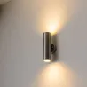 ApliquesLED wall light - stainless steel lamp - up / down lightning