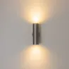 ApliquesLED wall light - stainless steel lamp - up / down lightning
