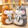 Animales de pelucheAlmohada con forma de hámster - peluche