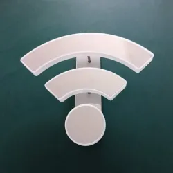 Nowoczesna akrylowa lampa ścienna - LED - WiFi designKinkiety