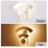 Nowoczesna akrylowa lampa ścienna - LED - WiFi designKinkiety
