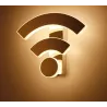 Nowoczesna akrylowa lampa ścienna - LED - WiFi designKinkiety