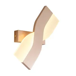 Nowoczesna lampa ścienna w stylu nordyckim - LED - regulowana - obrotowaKinkiety