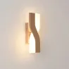 Nowoczesna lampa ścienna w stylu nordyckim - LED - regulowana - obrotowaKinkiety