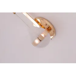 Modern LED wall light - sconce - gold ironWall lights