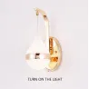Modern LED wall light - sconce - gold ironWall lights