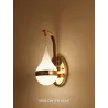 Modern LED wall light - sconce - gold ironWall lights