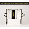 Indendørs / udendørs LED-lampe - justerbar - IP65 vandtæt - 12W