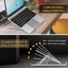 Aluminum laptop / tablet stand - adjustable bracket - non-skid