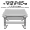 Laptop / tablet stand - aluminum - anti-skid