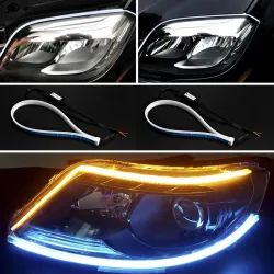 Auto LED DRL strip - richtingaanwijzer / mistlampen - flexibel - 12VDagrijverlichting (DRL)