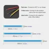 Car LED DRL strip - turn signal / fog lights - flexible - 12V