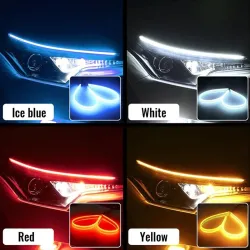 Auto LED DRL strip - richtingaanwijzer / mistlampen - flexibel - 12VDagrijverlichting (DRL)
