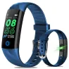 Smart Watch - bransoletka sportowa - Bluetooth - monitor fitness / monitor ciśnienia krwi / tętna - wodoodporność IP68Intelig...