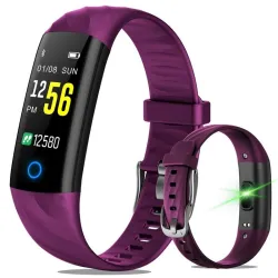 Smart Watch - bransoletka sportowa - Bluetooth - monitor fitness / monitor ciśnienia krwi / tętna - wodoodporność IP68Intelig...