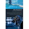 Smart Watch - bransoletka sportowa - Bluetooth - monitor fitness / monitor ciśnienia krwi / tętna - wodoodporność IP68Intelig...