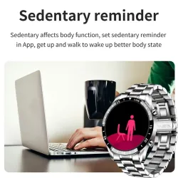 SmartWatch - bransoletka sportowa - Bluetooth - monitorowanie ciśnienia krwi / snu - wodoodpornyInteligentne zużycie