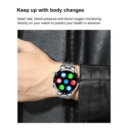SmartWatch - bransoletka sportowa - Bluetooth - monitorowanie ciśnienia krwi / snu - wodoodpornyInteligentne zużycie