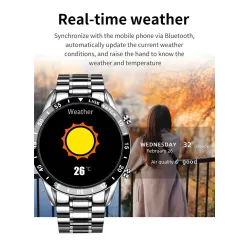 SmartWatch - bransoletka sportowa - Bluetooth - monitorowanie ciśnienia krwi / snu - wodoodpornyInteligentne zużycie