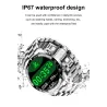 SmartWatch - bransoletka sportowa - Bluetooth - monitorowanie ciśnienia krwi / snu - wodoodpornyInteligentne zużycie