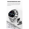 SmartWatch - bransoletka sportowa - Bluetooth - monitorowanie ciśnienia krwi / snu - wodoodpornyInteligentne zużycie
