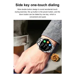 SmartWatch - bransoletka sportowa - Bluetooth - monitorowanie ciśnienia krwi / snu - wodoodpornyInteligentne zużycie