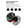 SmartWatch - bransoletka sportowa - Bluetooth - monitorowanie ciśnienia krwi / snu - wodoodpornyInteligentne zużycie