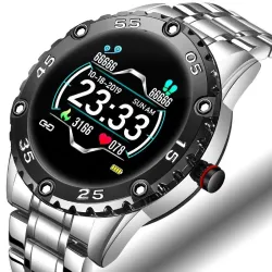 Smart Watch - elektronisk stålur - LED - digital - vandtæt - puls / blodtryk