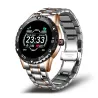 Smart Watch - elektroniczny zegarek ze stali - LED - cyfrowy - wodoodporny - tętno / ciśnienie krwiZegarki