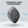 Anker PowerConf Bluetooth Speakerphone conference speaker with 6 Microphones, Enhanced Voice Pickup, 24H Call Time