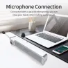 Bluedio LS - computerluidspreker - soundbar - USB bedraad - Bluetooth - met microfoonBluetooth Luidsprekers