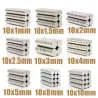 N35 - okrągły magnes neodymowy - 10*1mm - 10*10mm - 20 sztukN35