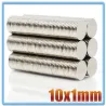 N35 - okrągły magnes neodymowy - 10*1mm - 10*10mm - 20 sztukN35