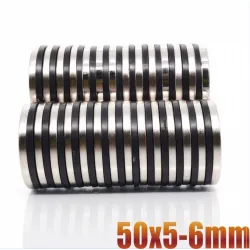 N35 - Neodym-Magnet - runde Senkscheibe - 50 * 5mm - mit 6mm Loch