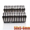 N35 - Neodym-Magnet - runde Senkscheibe - 50 * 5mm - mit 6mm Loch