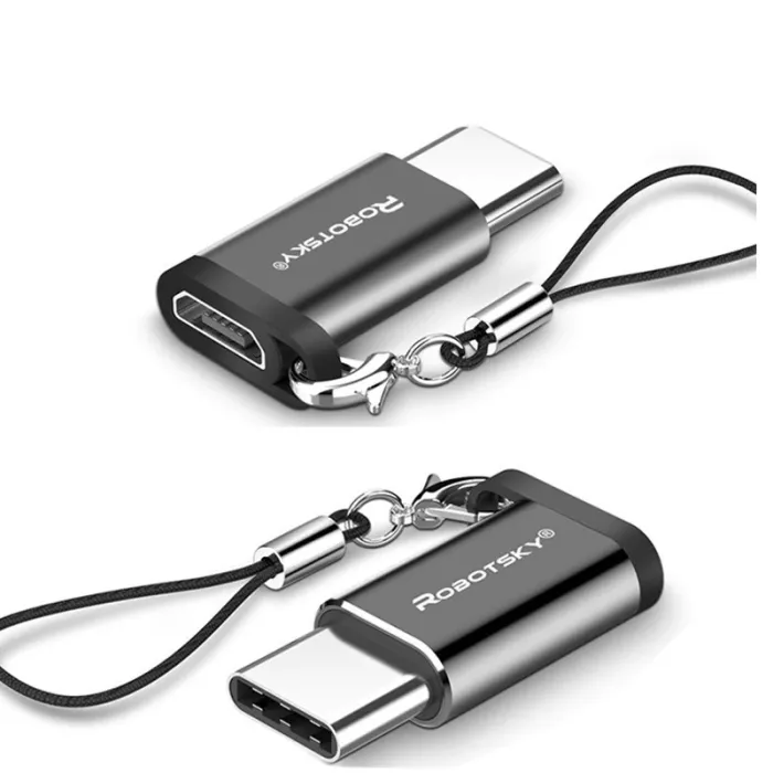 Adapter micro USB typu C - konwerter 3 w 1 - złącze OTGKable