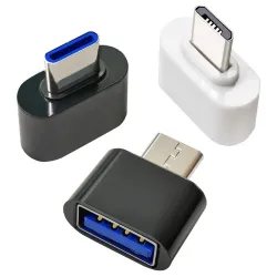 Type-C - micro USB 2.0 - przejściówka OTG - konwerterAkcesoria