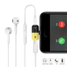 USB type-C - 3,5 mm jack - aux-audiolader - OTG-converter - adapter - capsulevormSplitters