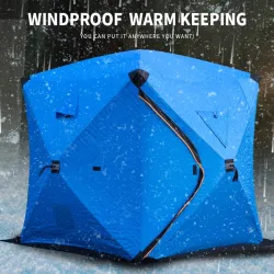 Winter warme tent - voor ijsvissen / kamperen - winddicht - waterdicht - anti-sneeuw - grote ruimteTenten
