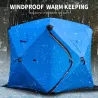 Winter warm tent - for ice fishing / camping - windproof - waterproof - anti-snow - large space